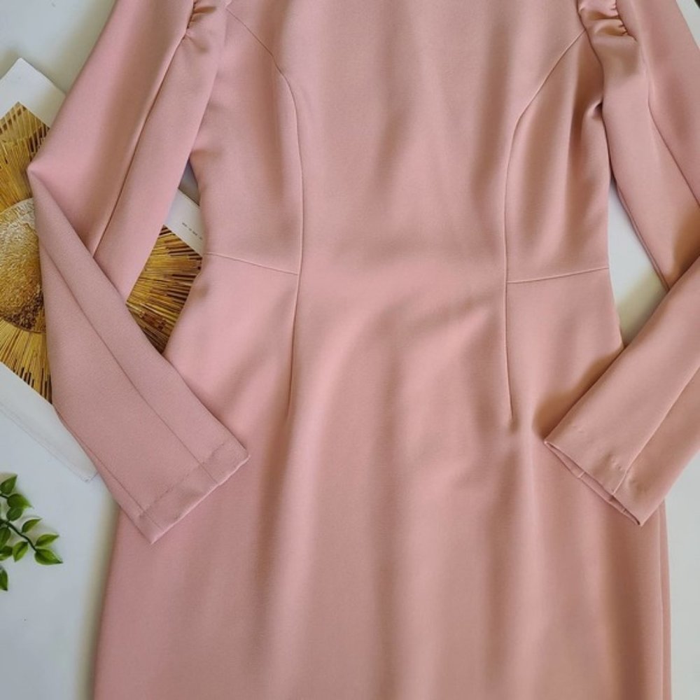 Antonio Melani Tasha Ruched Shoulder Dress Size 0 - Picture 3 of 4